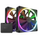 NZXT F140 RGB Twin Pack Black (RF-R14DF-B1)