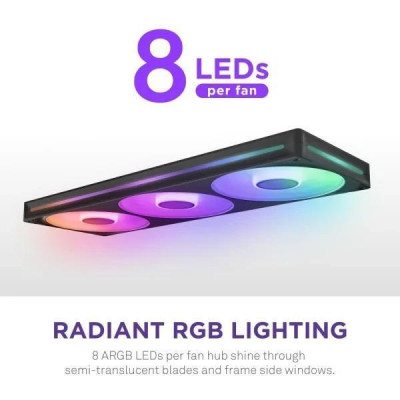 NZXT F420 RGB Core Black (RF-U42HF-B1)