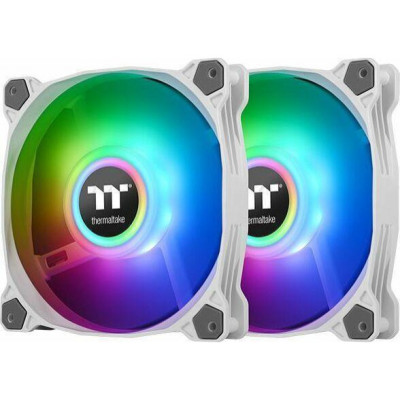 ThermalTake Pure Duo 14 ARGB Sync Radiator Fan White (CL-F098-PL14SW-A)
