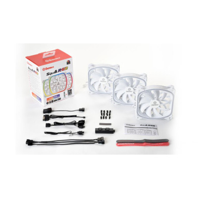 Enermax SquA RGB 120mm White 3-Pack (UCSQARGB12P-W-BP3)