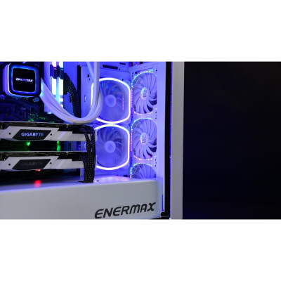 Enermax SquA RGB 120mm White 3-Pack (UCSQARGB12P-W-BP3)