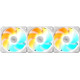 GIGABYTE EZ CHAIN RVS FAN 120 ICE (GP-GBT EZRVSFAN1203 ICE)