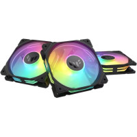 ASUS TUF Gaming TR120 ARGB Reverse Black 3-Pack (90DA00D0-B09020)
