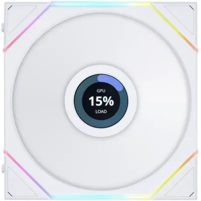 Lian Li Uni Fan TL LCD Reverse 140 White (G99.14RTLLCD1W.00)