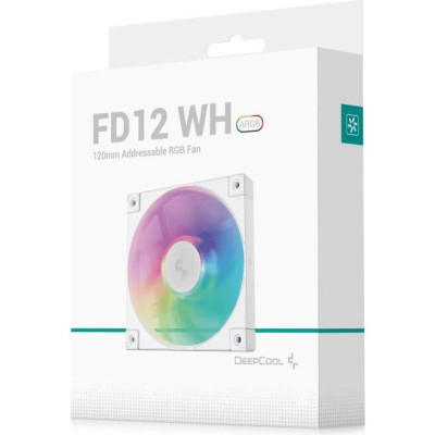 Deepcool FD12 ARGB White (R-FD12-WHAPN1-G)