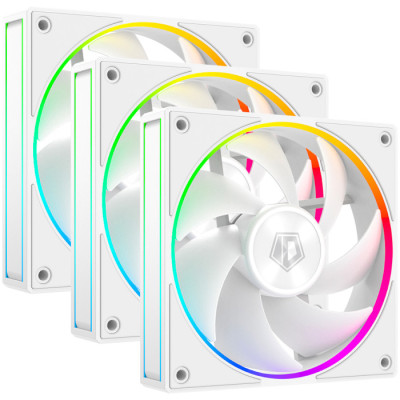 ID-Cooling AF 127 ARGB Trio (AF-127-ARGB-W TRIO) White