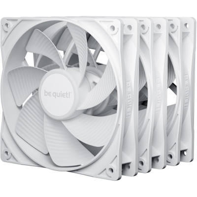 be quiet! Pure Wings 3 120mm PWM Reverse 3-Pack White (BL136)