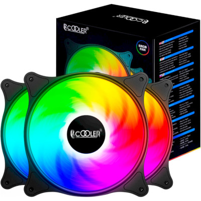PCCooler FX 120 ARGB BK 3in1