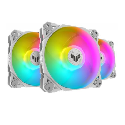 Asus TUF Gaming TF120 ARGB Triple Fan Kit (90DA0033-B09030) White