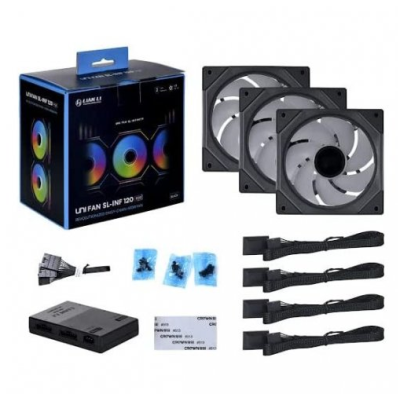 Lian Li Uni Fan SL-Infinity 120 3in1 Black (G99.12SLIN3B.00)