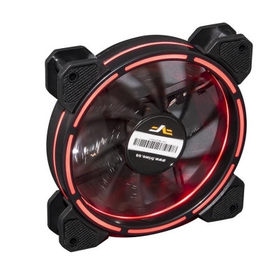 Frime Iris LED Fan Think Ring Red (FLF-HB120TRR16)