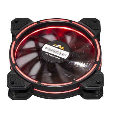 Frime Iris LED Fan Think Ring Red (FLF-HB120TRR16)