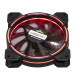 Frime Iris LED Fan Think Ring Red (FLF-HB120TRR16)