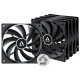 Arctic F12 PWM PST Black 5-Pack (ACFAN00250A) Arctic F12 PWM PST Black 5-Pack (ACFAN00250A)