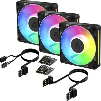 Arctic BioniX P12 A-RGB Black 3-Pack (ACFAN00337A)