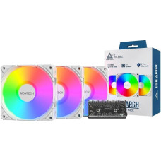 Montech E28 ARGB 3-Pack White