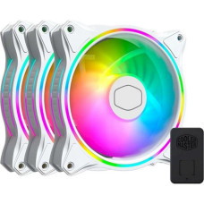 Cooler Master MasterFan MF120 Halo White Edition 3-Pack (MFL-B2DW-183PA-R1)