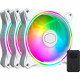 Cooler Master MasterFan MF120 Halo White Edition 3-Pack (MFL-B2DW-183PA-R1)