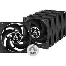 Arctic P8 PWM PST 5-Fan Pack Black (ACFAN00154A)