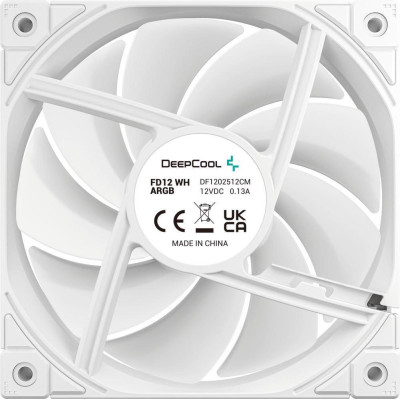 Deepcool FD12 ARGB White 3-Pack (R-FD12-WHAPN3-G)