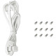 Deepcool FD12 ARGB White 3-Pack (R-FD12-WHAPN3-G)
