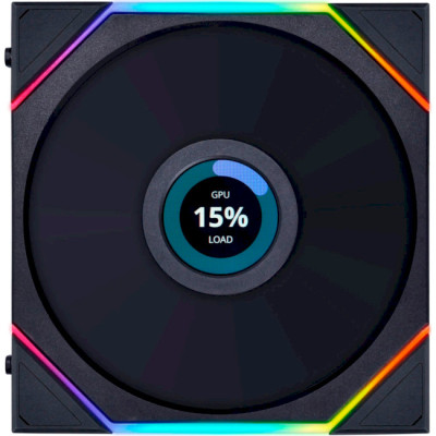 Lian Li Uni Fan TL LCD 120 Reverse Blade Black (G99.12RTLLCD1B.00)