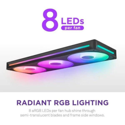 NZXT F360 RGB Core (RF-U36HF-B1) Black