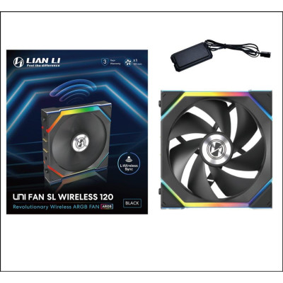Lian Li Uni Fan SL Wireless 120 Black (G99.12SL1W1B.00)