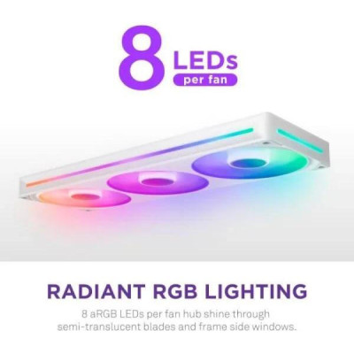 NZXT F360 RGB Core (RF-U36HF-W1) White