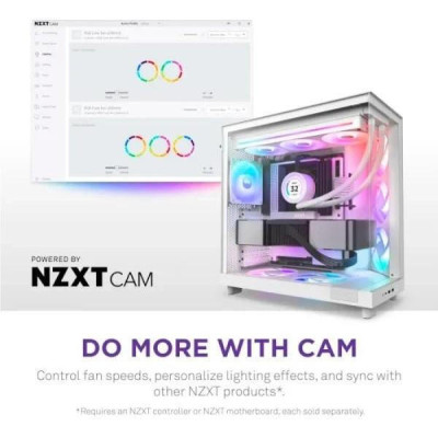 NZXT F360 RGB Core (RF-U36HF-W1) White
