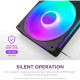 NZXT F280 RGB Core (RF-U28HF-B1) Black