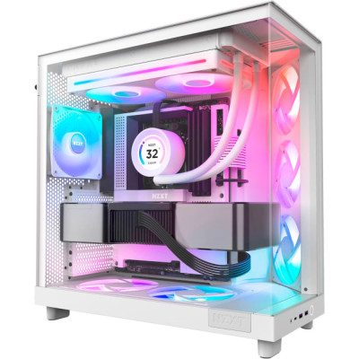 NZXT F280 RGB Core (RF-U28HF-W1) White
