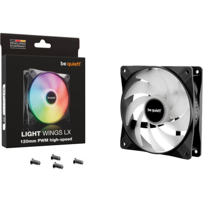 be quiet! LIGHT WINGS LX 120mm PWM high-speed (BL123)