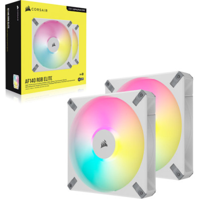 Corsair AF140 RGB Elite White Dual Pack (CO-9050160-WW)