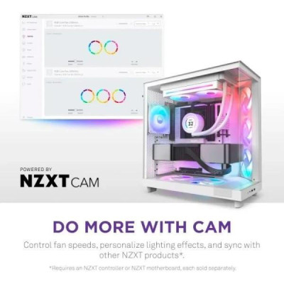 NZXT F240 RGB Core (RF-U24HF-W1) White