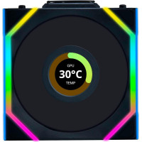 Lian Li Uni Fan SL Wireless LCD 120 Reverse Blade Black (G99.12RSLLCD1W1B.00)