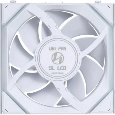 Lian Li Uni Fan SL Wireless LCD 120 Reverse Blade White (G99.12RSLLCD1W1W.00)