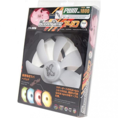 Scythe Kaze Flex 140 RGB PWM Round (KF1425FD18R-P)