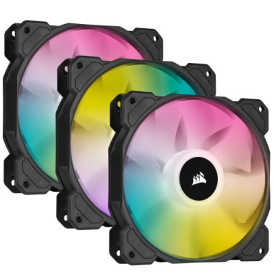 Corsair iCUE SP120 RGB ELITE Performance 120mm Triple Pack (CO-9050109-WW)
