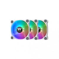 Thermaltake Pure 12 ARGB Sync Radiator Fan TT Premium Edition 3-Fan Pack White (CL-F127-PL12SW-A)