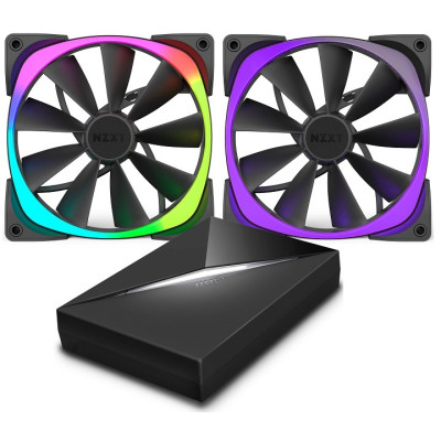 NZXT Aer RGB120 & HUE+ (RF-AR120-C1)