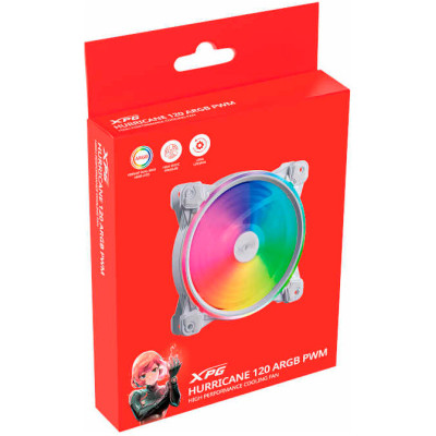 XPG Hurricane 140 ARGB (HURRICANE140ARGBPWM-WHCWW) White