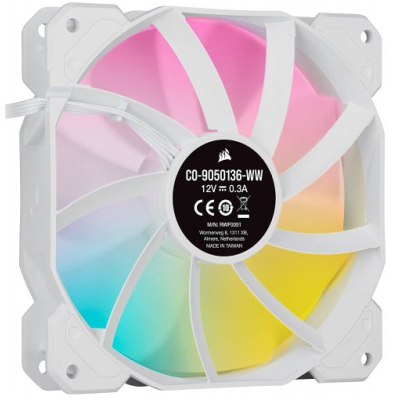 Corsair iCUE SP120 RGB ELITE Performance 120mm Triple Pack White (CO-9050137-WW)