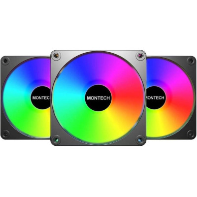 Montech GF120 V2 ARGB 3-Pack Black