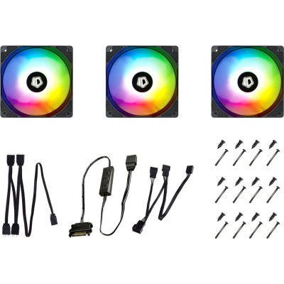 ID-COOLING XF-12025-ARGB Trio 3-Pack (XF-12025-ARGB-TRIO)