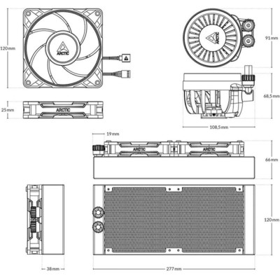 Arctic Liquid Freezer III Pro 240 (ACFRE00178A)