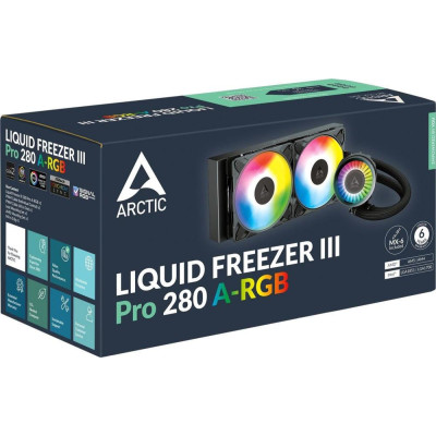 Arctic Liquid Freezer III Pro 280 A-RGB Black (ACFRE00183A)