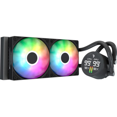 Aerocool Abyss L240R Digi Black (ACLA-AD24117.11)