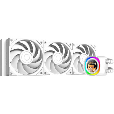 ID-COOLING FX360 LCD PE White