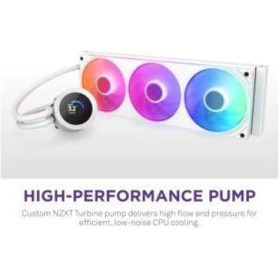 NZXT Kraken Plus 360 RGB V2 White (RL-KR360-W2)